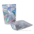 Holographische Mylar Zip Lock Standup Bag